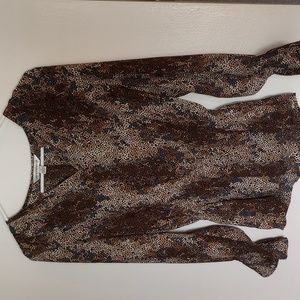 Counterparts long sleeve size S top